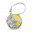 JuJuBe Tweeting Pretty - Paci Pod Pacifier Wristlet with Clip